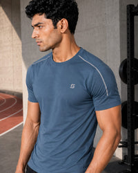 Men’s Spark T-Shirt - Steel Blue