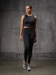 Black 4 Way Lycra Dryfit co ord set For Women