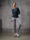 Neo-Stormy Tide Nylon Lycra Full Sleeve T-Shirt For Women