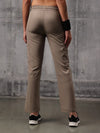 Pale Taupe Nylon Crush Lower For Women