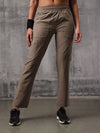 Pale Taupe Nylon Crush Lower For Women