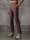 Dusty Plum Nylon Crush Lower For Women