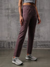 Dusty Plum Nylon Crush Lower For Women