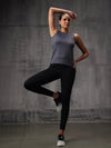 Slate Blue Nylon Lyra Tank Top For Women