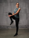 Seafoam Green Nylon Lyra Tank Top For Women