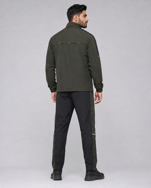 Men's Tracksuit - Axis - Forest Green