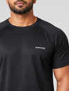 Zig Zag T-Shirt - Jet Black