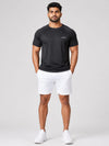 Zig Zag T-Shirt - Jet Black