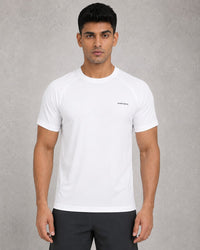 Zig Zag T-Shirt-  Cloud white