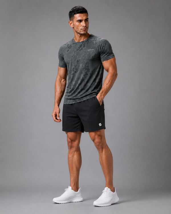 Men's Shorts - Shock Shorts - Carbon Black