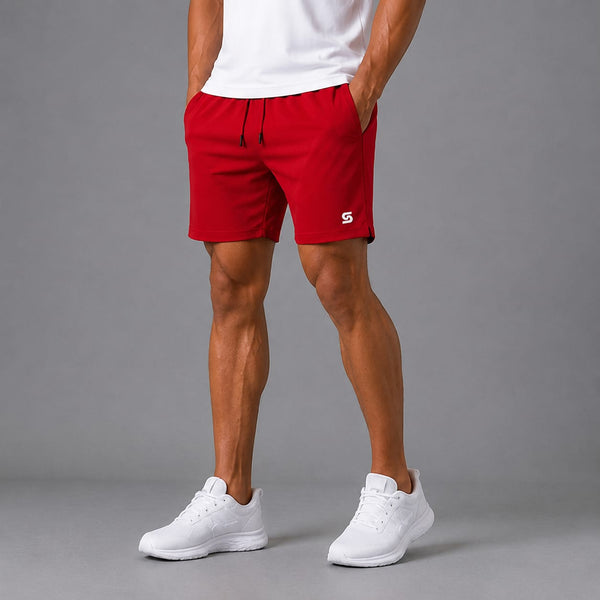 Men's Shorts - Shock Shorts - Power Red