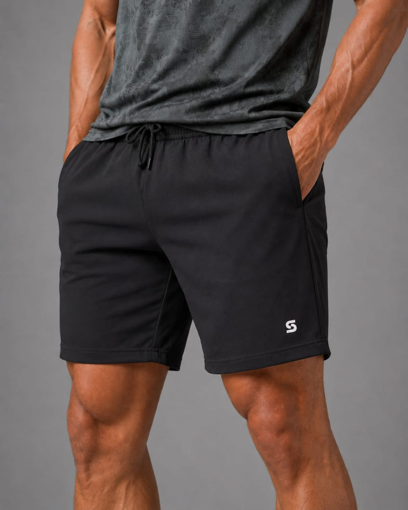 Men's Shorts - Shock Shorts - Carbon Black