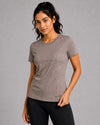 Women T-Shirt - Zwagy Tee - Stone Taupe