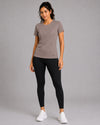 Women T-Shirt - Zwagy Tee - Stone Taupe