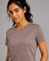 Women T-Shirt - Zwagy Tee - Stone Taupe