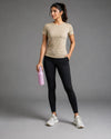 Women T-Shirt - Zwagy Tee - Sandstone Beige