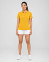 Women Polo T-Shirt - Mack - Sunshine Yellow