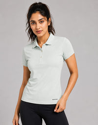Women Polo T-Shirt - Mack - Mint Ice