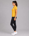 Women Polo T-Shirt - Mack - Sunshine Yellow