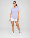 Women Polo T-Shirt - Mack - Lavender Mist