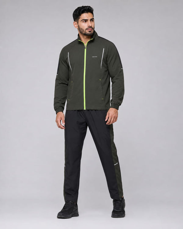 Men's Tracksuit - Axis - Forest Green