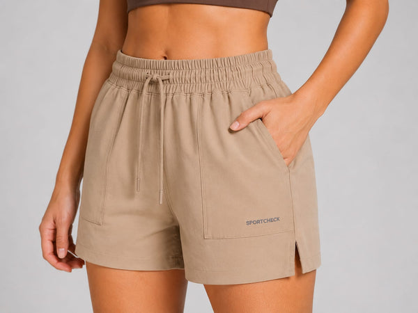 Women Shorts - Swish - Warm Taupe