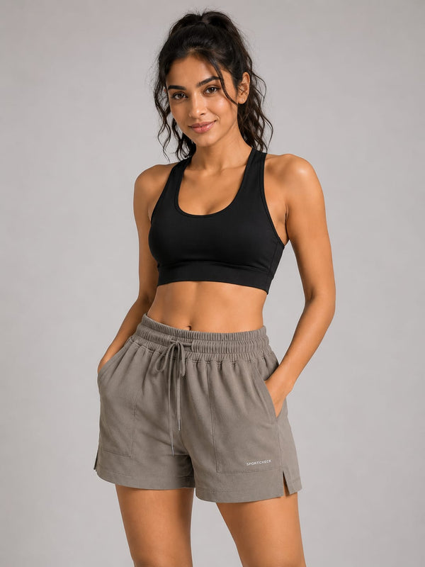 Women Shorts - Swish - Stone Taupe