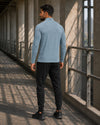 Men's Half Zipper - Spider - Sage Green
