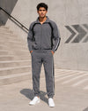 Men’s Regular Fit Light Grey Tracksuit - Striker