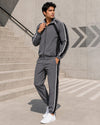 Men’s Regular Fit Light Grey Tracksuit - Striker
