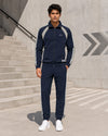 Men’s Regular Fit Navy Blue Tracksuit - Striker