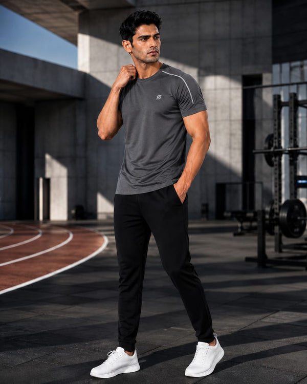 Men’s Spark T-Shirt - Charcoal Grey