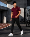 Men’s Spark T-Shirt - Wine