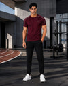 Men’s Spark T-Shirt - Wine