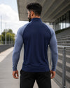 Men’s Grind Full-Sleeve Training T-Shirt - Navy Blue