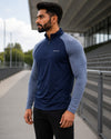 Men’s Grind Full-Sleeve Training T-Shirt - Navy Blue