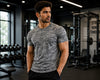 Men’s Splash T-Shirt - Charcoal Grey