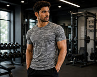 Men’s Splash T-Shirt - Charcoal Grey