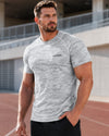 Men’s Splash T-Shirt - Ice Grey